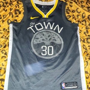 Golden State Warriors Youth Nike The Town Jersey
